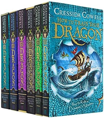 How To Train Your Dragon 12 Books Collection Set By Cressida